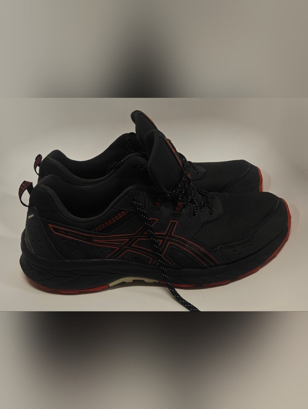 Asics Gel-Venture 9 Charcoal Gray Mens 12 Extra Wide Running Shoes
